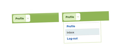 Simple CSS vertical menu Digg-like